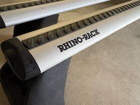 Ja1920 Rhino-rack Vortex 2500 Black/silver 2 Bar Roof 48 Inch Camry Or Alike