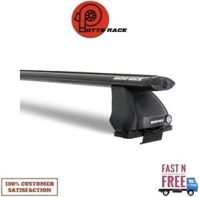 Ja3042 Rhino Rack Vortex 2500 Black 2 Bar Roof For 08-17 Buick Enclave