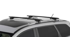 K-sx100va137b Rhino-rack Vortex Sx Black 2 Bar Roof 25 Vehicle Fitment