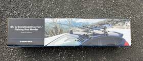 Rhino Rack Rhr 574 Ski And Snowboard Carrier - 4 Skis Or 2 Snowboards