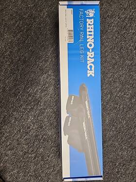 Sx067 Rhino-rack Factory Rail Leg Kit 4 Pcs