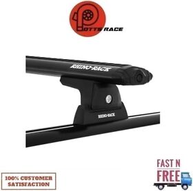 Y02-500b-st Rhino Rack Vortex Track Mount Roof System Black 65in Universal