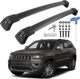 Am34965 Richeer New Roof Rack Cross Bars 2011-2021 Grand Cherokee Altitude/srt/trackhawk