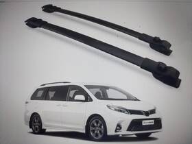 E10409cp593s Richeer 2x Roof Rack Cross Bars For 2011-2020 Toyota Sienna Luggage Carrier