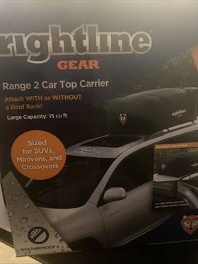 100r20 Rightline Gear Range 2 Car Top Carrier