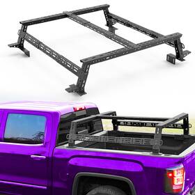 Aobr07c004159 Road Beast Adjustable High Truck Bed Racks For Toyota Tacoma Nissan Frontier 2005-2025