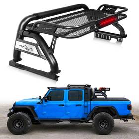 Atearbc06 Road Beast Atearbc06/6 Truck Bed Roll Bar Chase Rack With Pallet For Ram 1500 Silverado Sierra