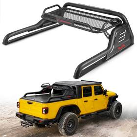 Atearbc07 Road Beast Adjustable Sport Truck Bed Roll Bar Chase Rack With Pallet For F-150/silverado/ram