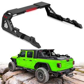 Atearbc08-99 Road Beast Adjustable Roll Bar Sport Chase Rack Bed For Tacoma/tundra/ram/f150/colorado