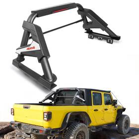 Atearbc12 Road Beast Adjustable Sport Roll Bar Chase Rack Truck Bed For F-150/ranger/colorado/tacoma