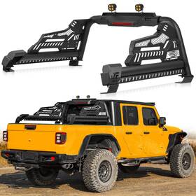 Atearbc14 Road Beast Adjustable Sport Roll Bar Truck Bed For 2007-2026 Chevy Silverado/gmc Sierra