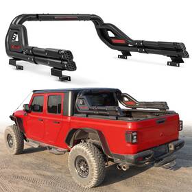 Atearbc17 Road Beast Truck Bed Chase Rack Roll Bar For F-150/gladiator/silverado/tacoma/colorado/gmc