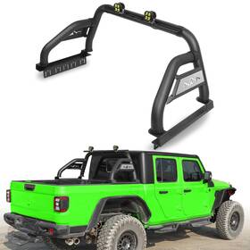 Atearbc18 Road Beast Universal Roll Bar Chase Rack Full Size For F-150/colorado/tacoma/ranger 55 Inch -63