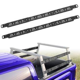 Road Beast Ateatbr-cxr/3 1 Pair Adjustable Truck Bed Crossbars Bar Enhance Rack For Cargo Carrier