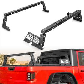 Ateatbr07 Road Beast Adjustable Truck Bed Racks Overland For Silverado 1500/gladiator/tundra/ram 1500
