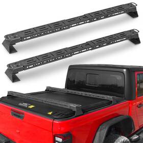 Ateatbr08 Road Beast 2pcs Adjustable Trunk Bed Racks Overland For 2002-2026 Dodge Ram 1500/2500/3500