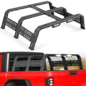 Ateatbr11-44 Road Beast Fit Colorado/canyon/tacoma Mid And Full Size Truck Bed Rack Overland With Led Lights