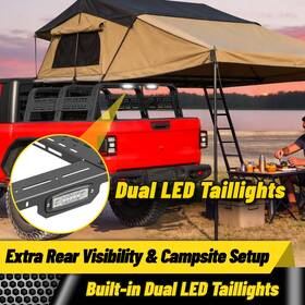 Ateatbr11-99 Road Beast Adjustable Truck Bed Rack For 20-26 Gladiator 07-26 Tundra Tacoma Frontier Titan