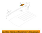 872612p000fbm Roof Carrier-rail Oem Kia Cover Luggage Sorento Rail Rack Left