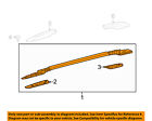 6340708030 Roof Rack Rail Oem Carrier-side Sienna Toyota Luggage
