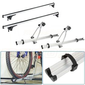 9978199 Roof Rack Car Crossbar For Silver 50inch Universal Luggage Cargo Bicycle