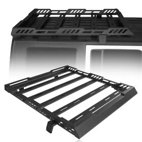 Bxg.2071-s Roof Rack Cargo Basket Hardtop Extra Exterior Fit Jeep Wrangler 07-18 Jk