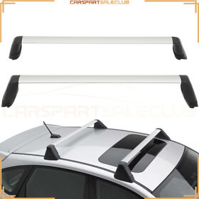 10129541 Roof Rack Cross Bar For 2016-2019 Mazda Cx-3 2.0l Luggage Carrier Black