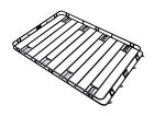 35504 Rooftop Roof Defender Luggage Rack Cargo Smittybilt