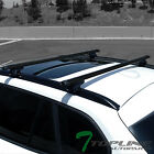 Rr-5754a-50-bk-frc-tl Topline Autopart Black Oval Adjustable Roof Rail Rack Cross Bars