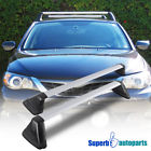 Rrb-wrx08bk Superbautoparts For Impreza Wrx Black Aluminum Baggage Cargo Rail Cross