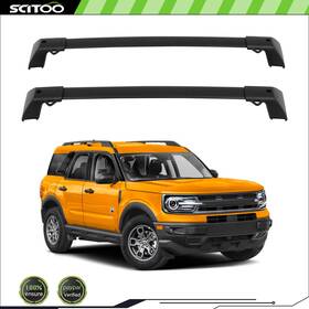 Sc11135it392tu Scitoo-autoparts For Ford Bronco Sport On Road 2021-2023 Cross Bar Roof Rack Rail Cargo Carrier