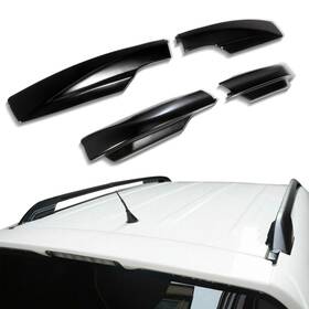 Cb1065890308s01 Scitoo 4pcs Roof Rack Cover Bar Rail End Replace Shell For 2006-2012 Toyota Rav4 Xa30