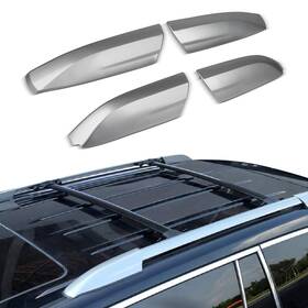 Cb160832cn1s01 Scitoo Roof Rack Cover Rail Set For Toyota Highlander Xu40 2008-2012 End Shell Replace