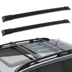 Cb161670cn1s01 Scitoo Fits For Honda Pilot 2003-2008 Black Top Roof Rack Cross Bar Aluminum Fast Ship