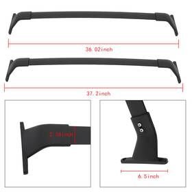 Cb1695380108s01 Scitoo Roof Rack Cross Bar Luggage Carrier Aluminum For Nissan Kicks 2017-2021