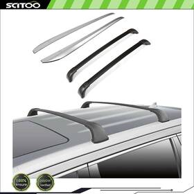 Cn8381161s01 Scitoo For Toyota Highlander 2014-2018 Black Top Roof Rack Crossbar Side Rail Aluminum