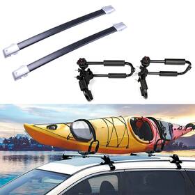 Cn8381491s01 Scitoo For 2010-2019 Lexus Gx460 Top Roof Rack Crossbars Blk Kayak Aluminum