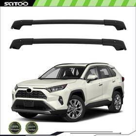 Sc131gi163fg32 Scitoo Roof Rack Cross Aluminum Bar Luggage Cargo Carrier For 13-18 Toyota Rav4 2.5l