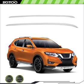 Sc131gi164fg33 Scitoo Aluminum Roof Rackside Rail 22-23 For Nissan X-trail Silver Luggage Carrier 2.5l