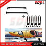 Sdp4833283am006 Black Roof Rack Cross Bar Set Kayak Top Mount For