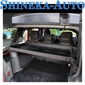Shineka8125081163 Shineka Metal Rear Cargo Rack Luggage Storage Carrier Shelf For Jeep Wrangler Jk Jl 4dor
