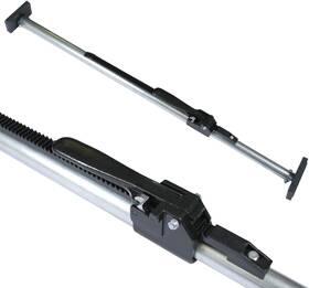 Ptscb-59 Shippers Supplies Steel Cargo Pickup Truck Bar 59 Inch - 73 Black And Galvanized