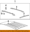 12371030 Silhouette Gm Carrier-carrier 1997 Luggage Oldsmobile Assembly Oem