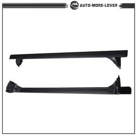 Al1088268lv Silscvtt Roof Rack Cross Bar Luggage Carrier Black For Wrangler Jk Jl 2007 2008-2019