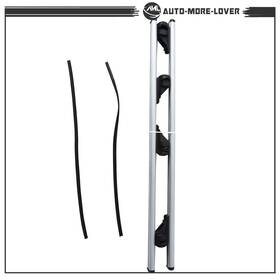 Al771903lv Silscvtt 2pcs 4-door Car Suv 48 Inch Roof Rack Cross Bar Luggage Cargo Carrier Universal