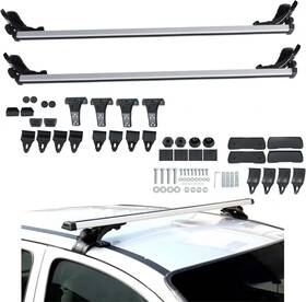 Silscvtt B0b8cmjwn5 Universal 48 Inch Car Roof Rack Cross Bars Cargo Carrier Aluminum Luggage Suv Truck