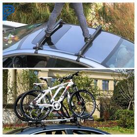 Po279625lt Silscvtt Universal Car Top Luggage Roof Rack Cross Bar Carrier Adjustable Window Frame Us