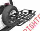 Sj4319 Surco Spare Tire Cargo Basket Rack System 43 X 19 Aluminum Frame Nos