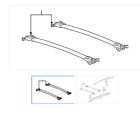 Smf-17080812-pfy Unbranded Oem Roof Rack Cross Bar Chevy Terrain Us
