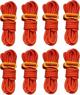 Smithok-rope12 Smithok 8 Pack High-reflective Guy Lines 4mm Tent Cords High-strength Orange